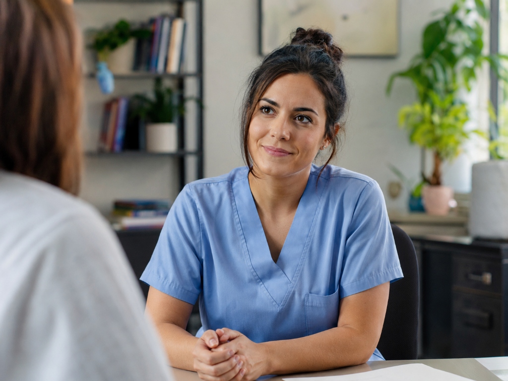 Professionnelle du service médical